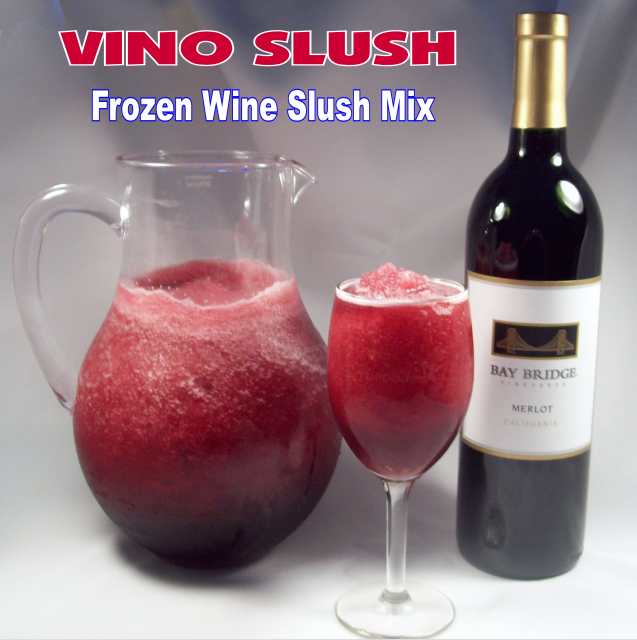 afbalanceret pakke Formålet Vino Slush frozen wine slush mix - use with any wine! Just mix it, freeze  it and enjoy.